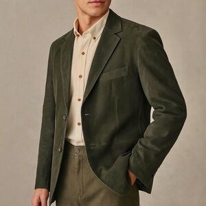 Danier Dark Green Blazer for Men